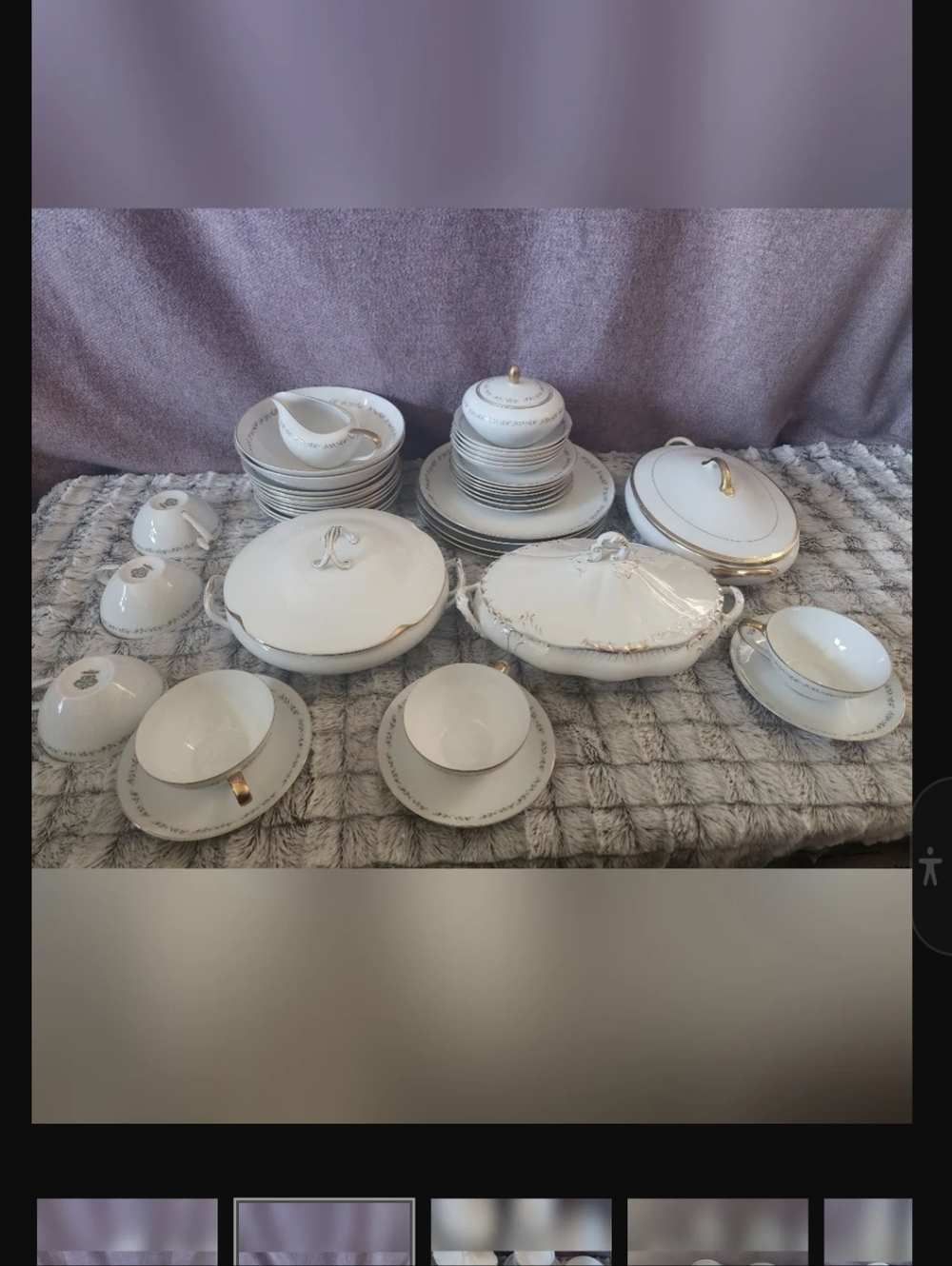 40+ Piece Antique Fine China Dishes Set Germany Japan 1900-1950s